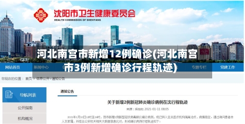 河北南宫市新增12例确诊(河北南宫市3例新增确诊行程轨迹)-第2张图片
