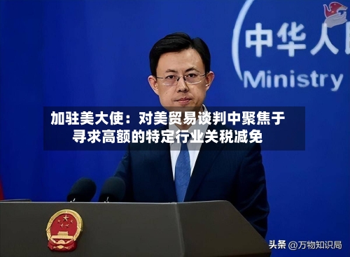 加驻美大使:对美贸易谈判中聚焦于寻求高额的特定行业关税减免-第3张图片