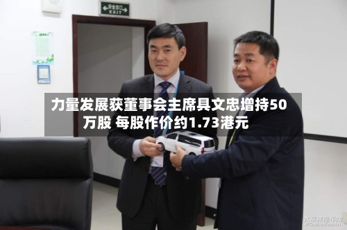 力量发展获董事会主席具文忠增持50万股 每股作价约1.73港元-第1张图片