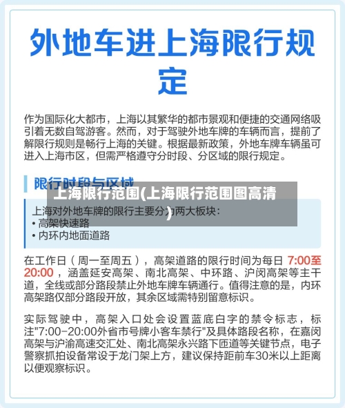 上海限行范围(上海限行范围图高清)