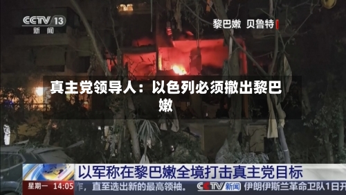 真主党领导人：以色列必须撤出黎巴嫩