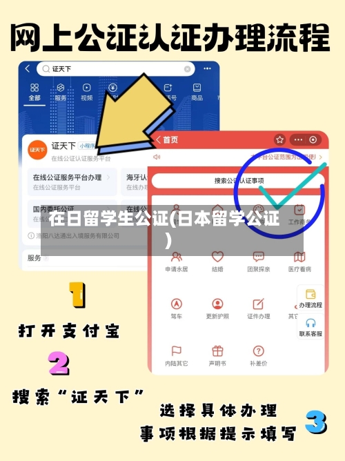 在日留学生公证(日本留学公证)-第3张图片