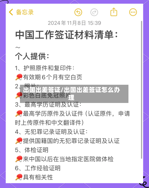 出国出差签证/出国出差签证怎么办理-第2张图片