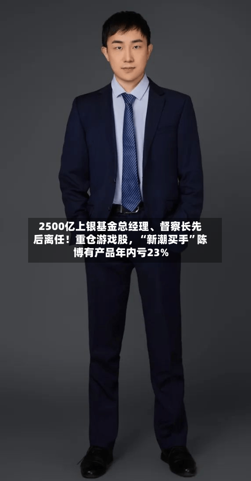 2500亿上银基金总经理	、督察长先后离任！重仓游戏股，“新潮买手	”陈博有产品年内亏23%-第2张图片