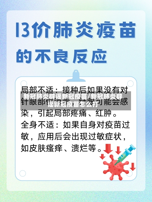 新冠肺炎辟谣新冠疫苗/新冠肺炎辟谣新冠疫苗怎么打-第2张图片