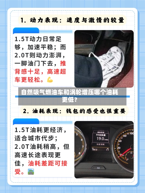 自然吸气燃油车和涡轮增压哪个油耗更低?-第2张图片