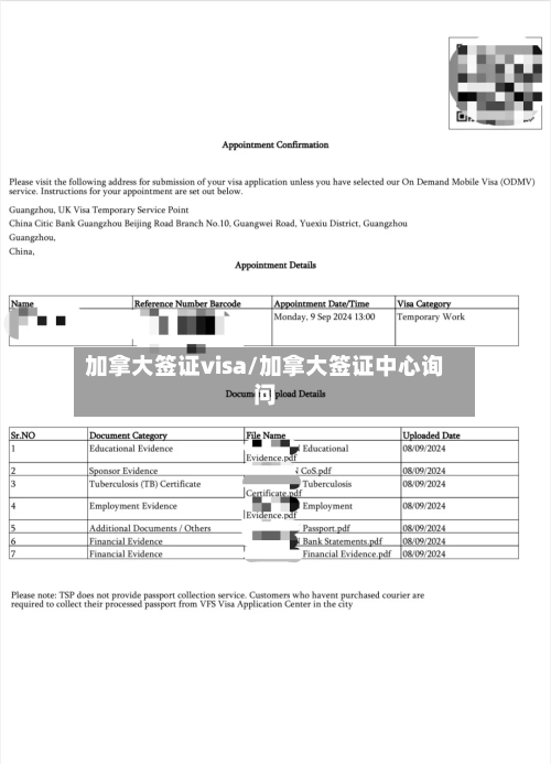 加拿大签证visa/加拿大签证中心询问