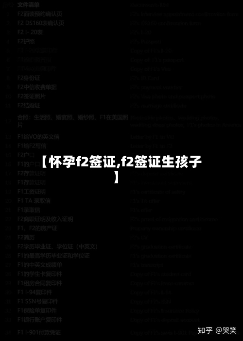 【怀孕f2签证,f2签证生孩子】