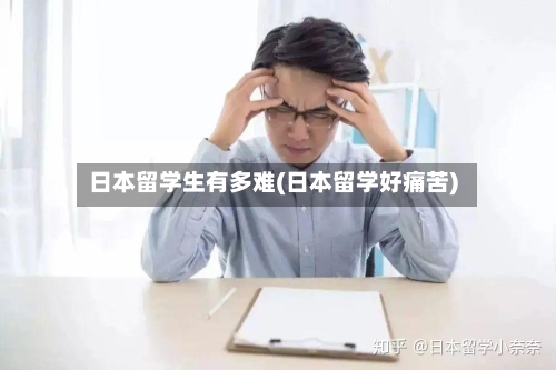 日本留学生有多难(日本留学好痛苦)-第2张图片